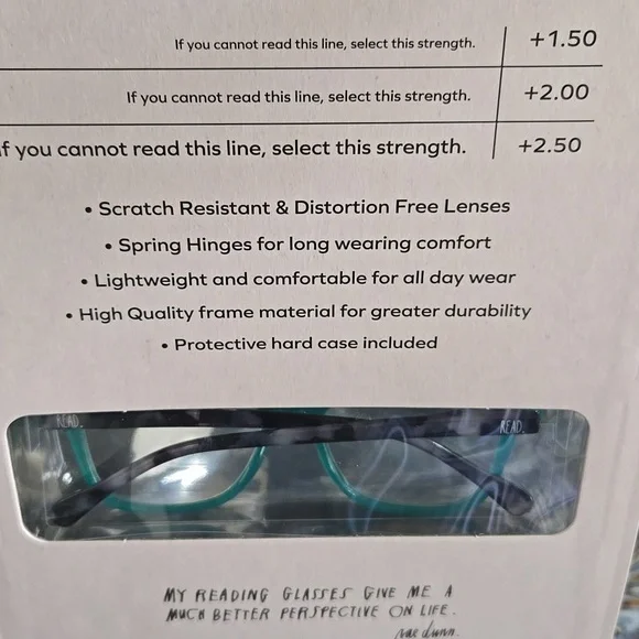NEW RAE DUNN Read More Reading Glasses 3 Pair Set Readers +1.50 +2.00 +2.50 - Picture 5 of 9